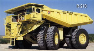 OHダンプトラックの歴史： ユークリッド R-210