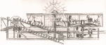 馬力バッケトラダー浚渫船 1734年 :浚渫の歴史