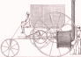 R.Trevithickの蒸気自動車 Puffing Devil　:蒸気機関の歴史 1801