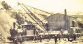 大河津分水路工事の20t土工機関車と大型ラダーエキスカベータ :建設機械史